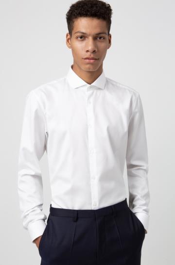 Koszula HUGO Extra Slim Fit Białe Męskie (Pl50212)